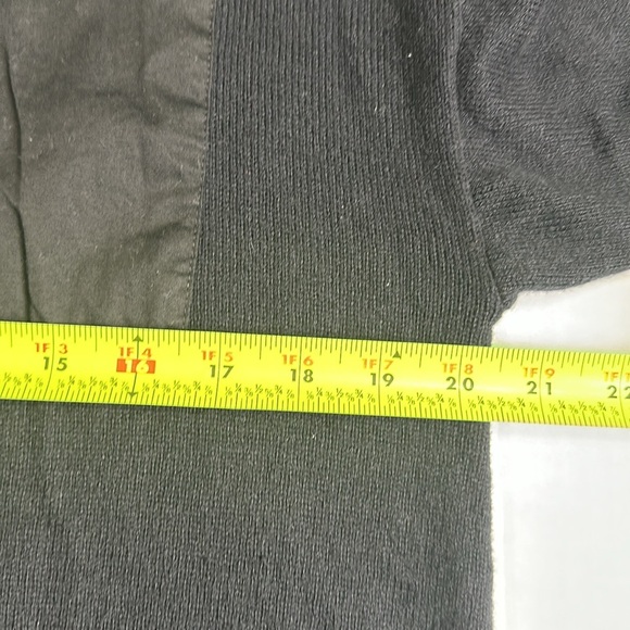 Soft Surroundings Womens Size Medium Black Long Sleeve Hooded Pullover Sweater - Picture 7 of 12